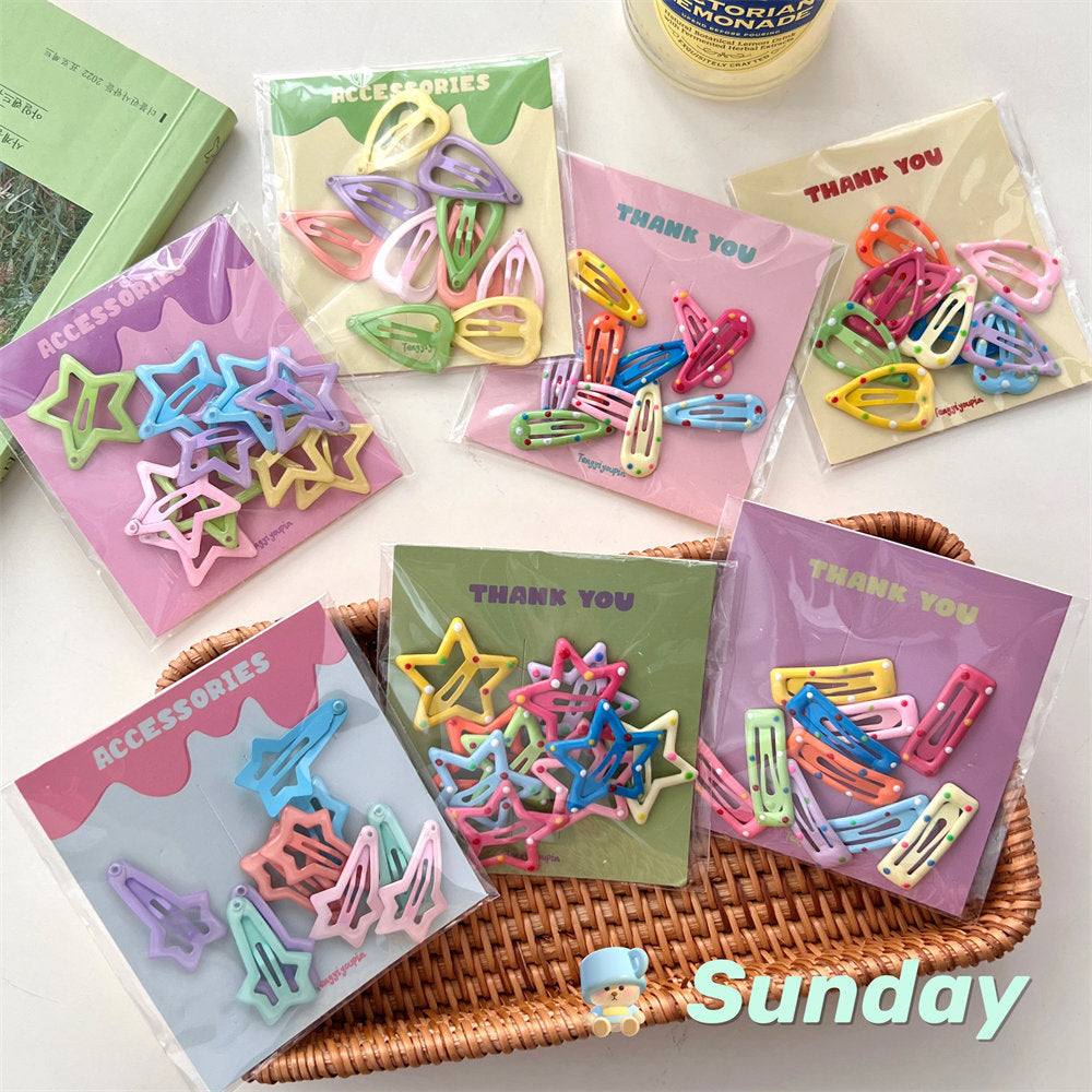 Star Hair Clips