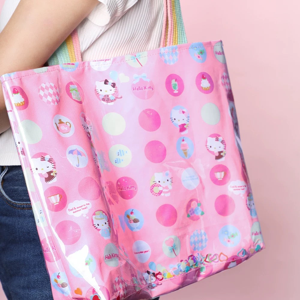 Sanrio Glitter Liequid Shoulder Bag - Large Capacity