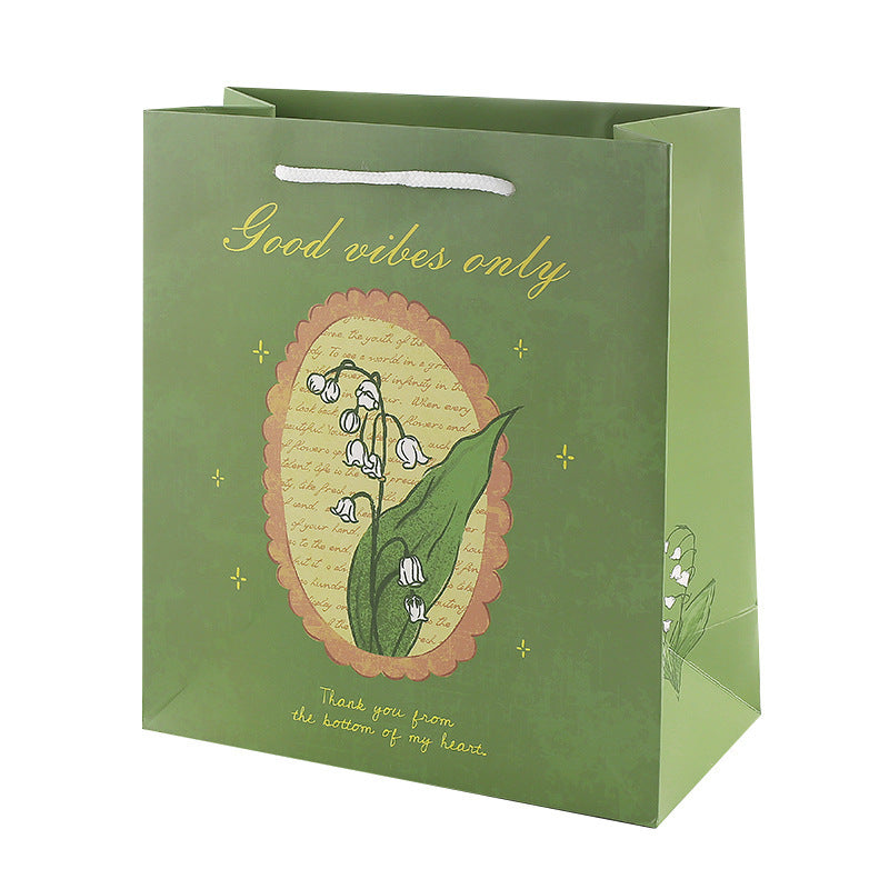 Floral Gift Bag Paper Gift Bag