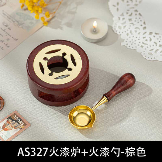 Wax Seal Warmer And Spoon Set