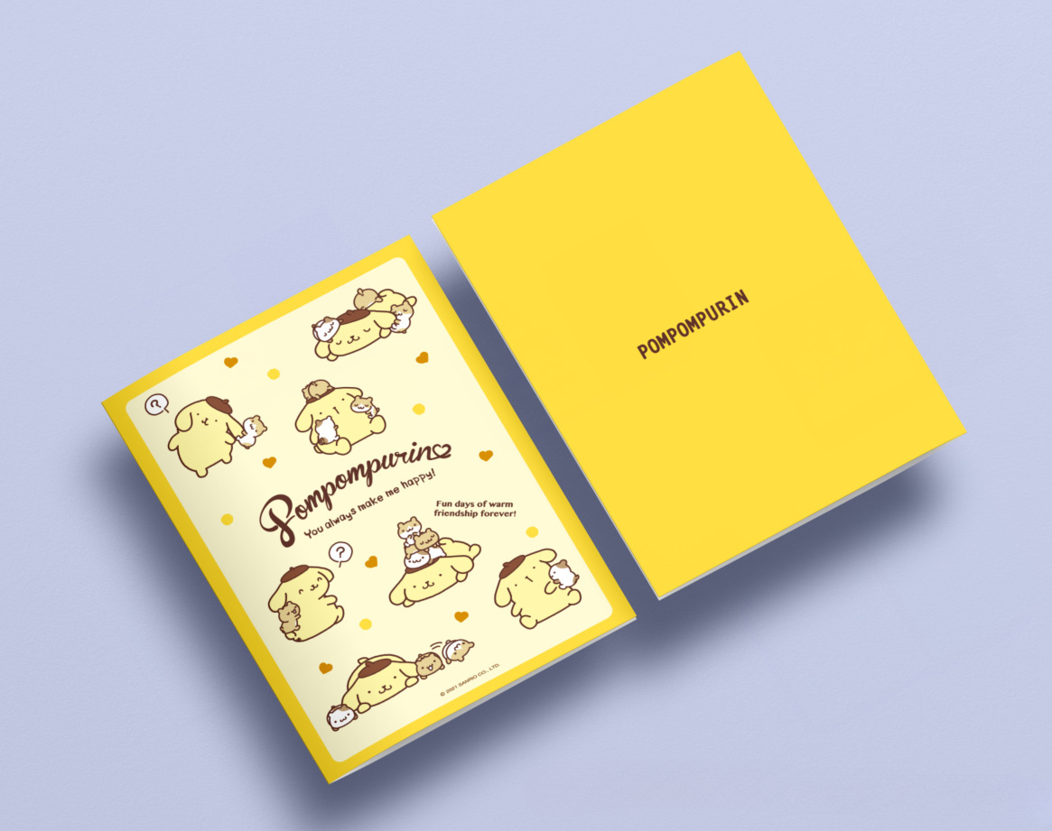 Sanrio Characters Notebook Color Page