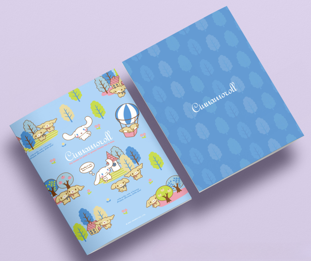 Sanrio Characters Notebook Color Page