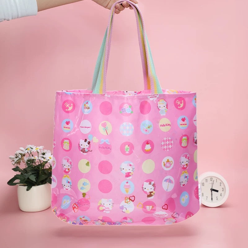 Sanrio Glitter Liequid Shoulder Bag - Large Capacity