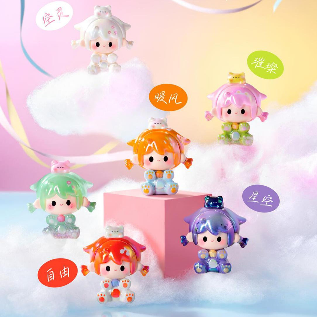 Official UU Original “Travel Time with Kittens” Blind Box Collectible
