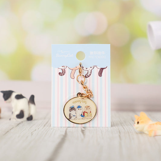 Sunny Cat Keychain
