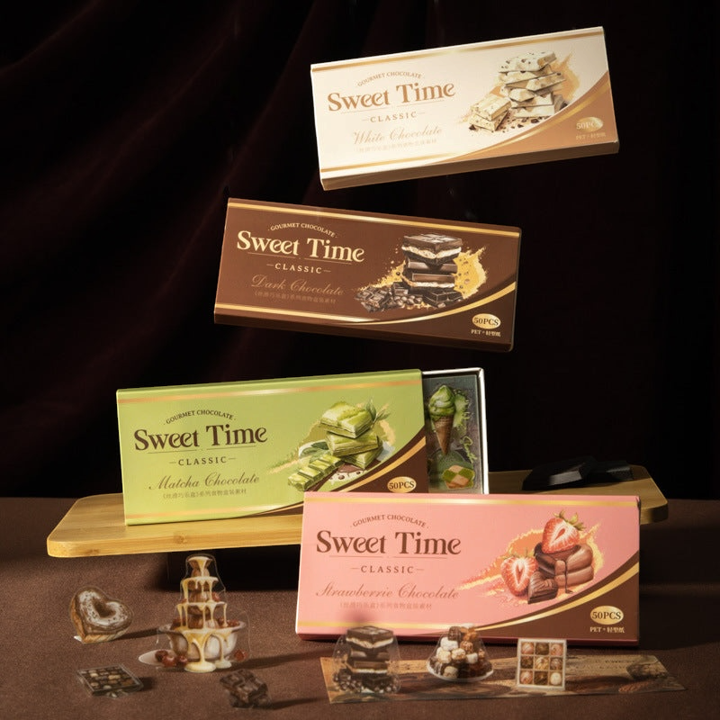 Sweet Time Classic Chocolate Dessert Stickers