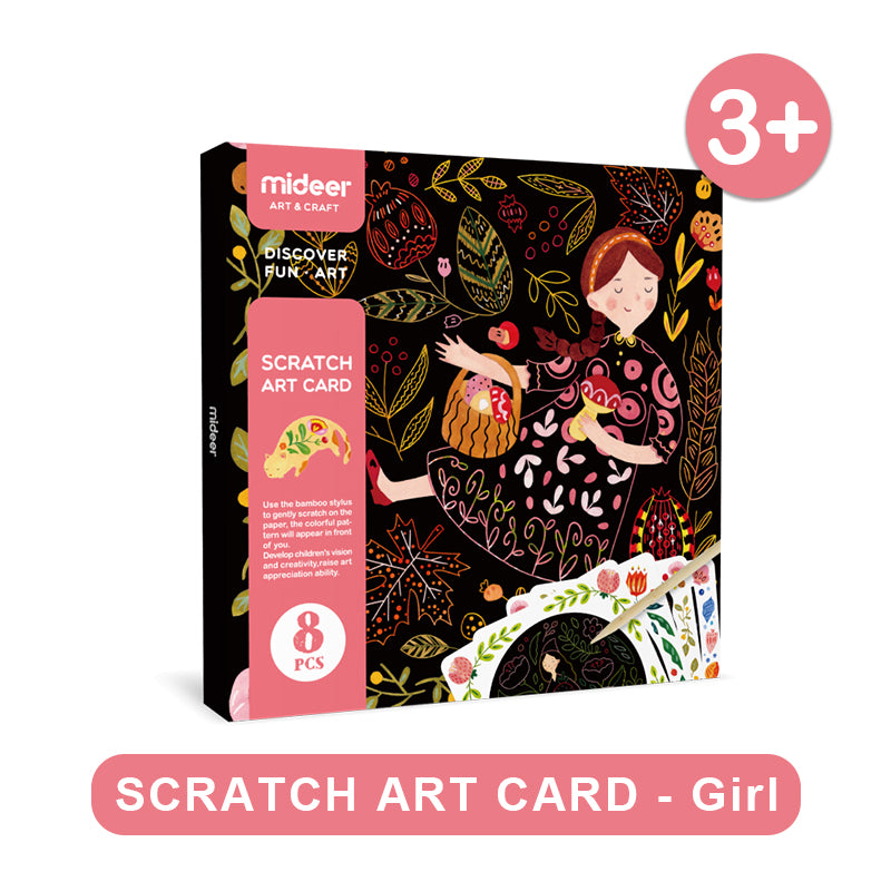 Mideer SCRATCH ART CARD