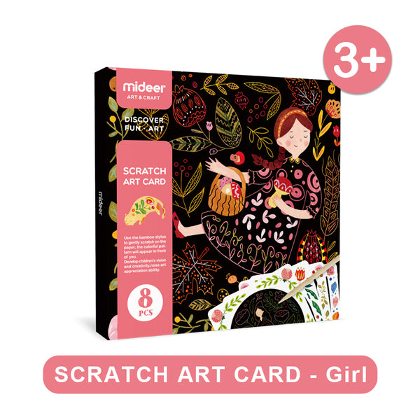 Mideer SCRATCH ART CARD